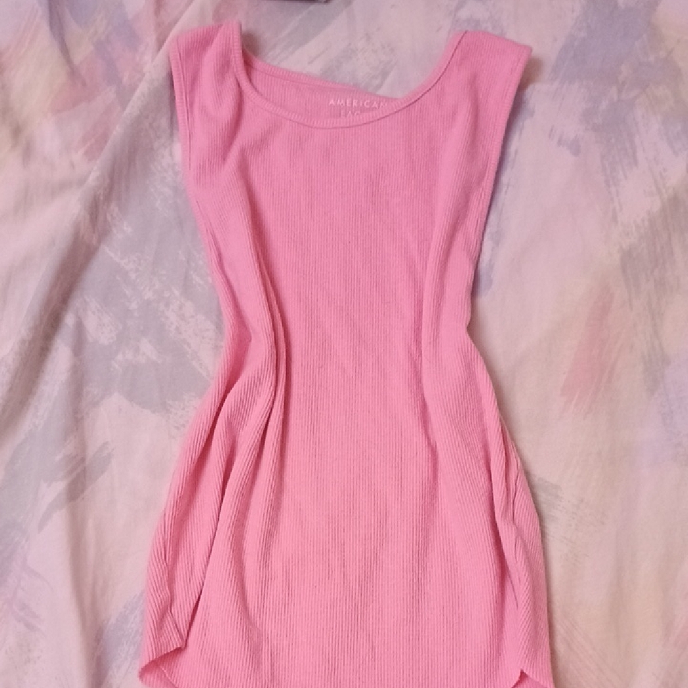 American Eagle Outfitters Pink Tank Top